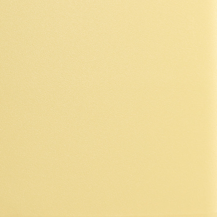 Table de bout carrée Dalya pour l’extérieur - jaune pâle