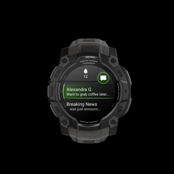  Black With Charcoal Silicone Band