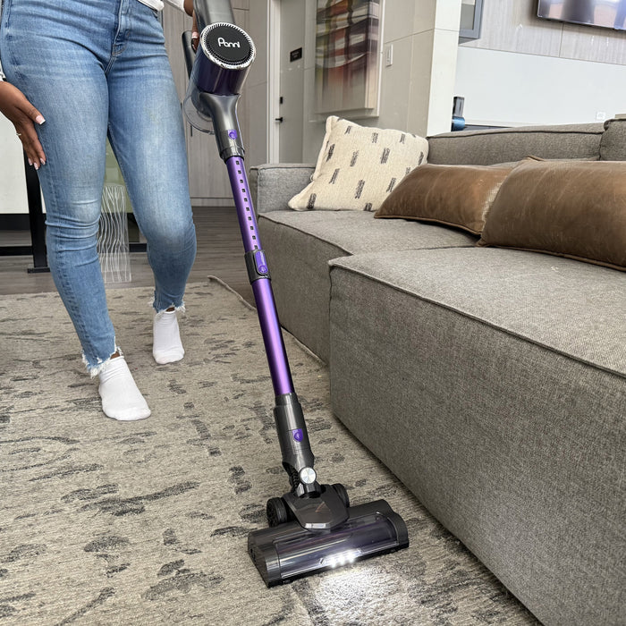Aspirateur-balai sans fil 5-en-1 Panni S7219P pour animaux avec 2 batteries
