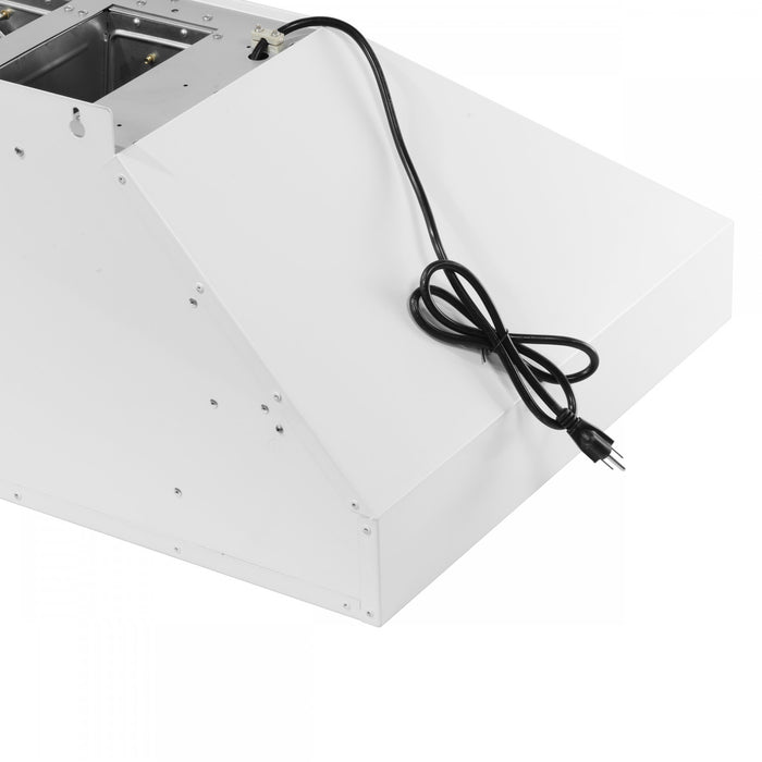 Hotte de cuisiniere murale Aria de 36 po, blanc-FRHWM5095-36WHT