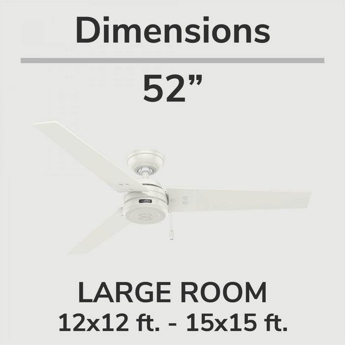 Ventilateur de plafond Cassius - Blanc