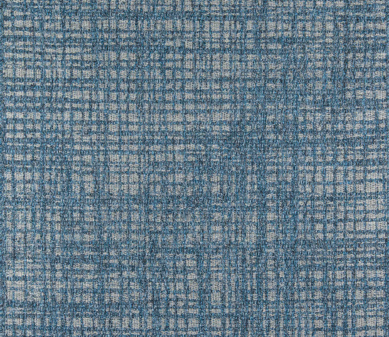 Tapis Contemporain Nayah 2'0\" x 10'0\" en Bleu