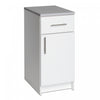 Armoire de plancher Elite de 16 po - blanche