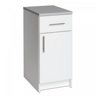 Armoire de plancher Elite de 16 po - blanche