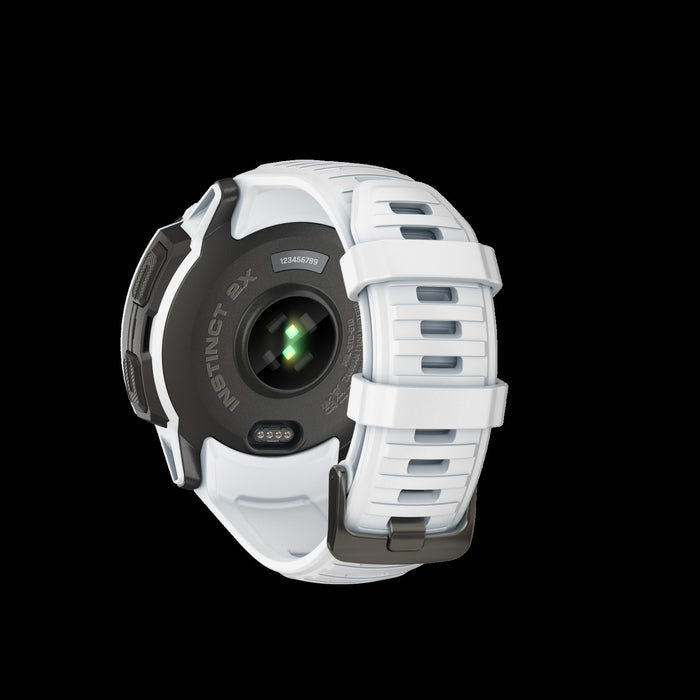 Garmin Instinct® 2x Solar Gps Montre Intelligente - Suivi De La Sante Et De La Condition Physique Avec Gnss Multi-bande - Pierre Blanche