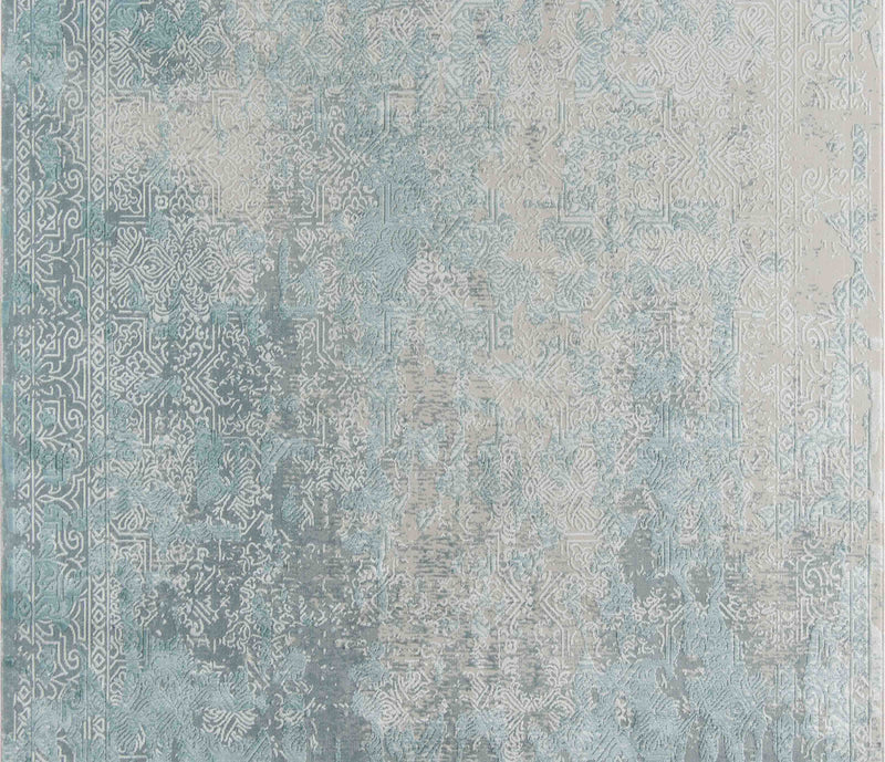 Tapis Traditionnel Elysia 8'11\" x en Bleu