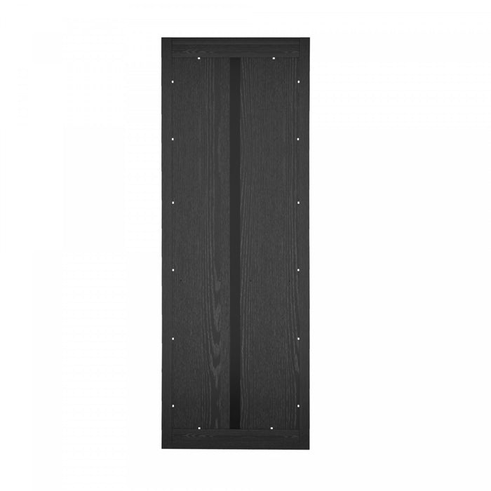 Bibliotheque ouverte moderne Rivington 28\" en noir - Lot de 2