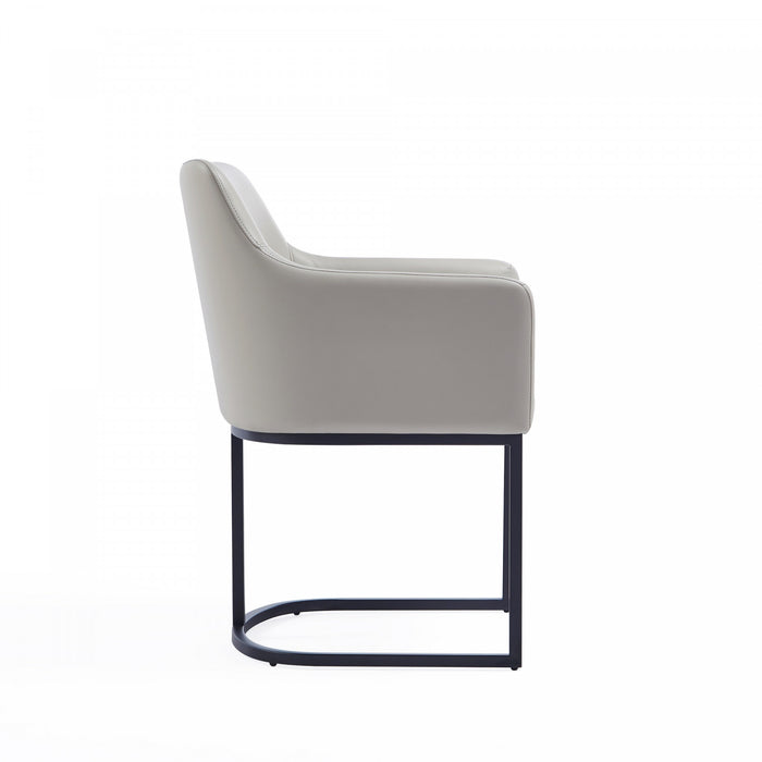 Ensemble de salle a manger moderne Serena 6 pieces en gris clair