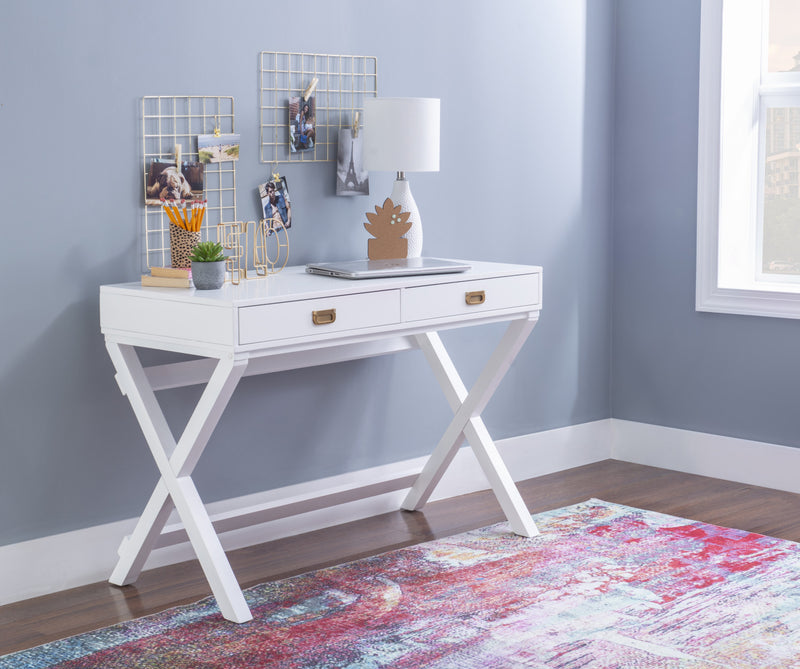 Bureau de travail Peggy - blanc