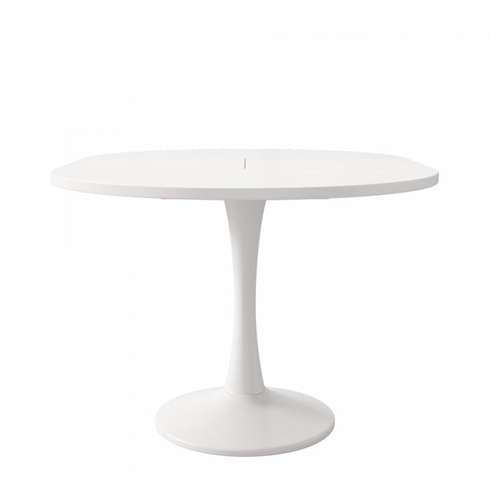 Ensemble de salle a manger moderne Sophia 5 pieces avec table et chaises, gris