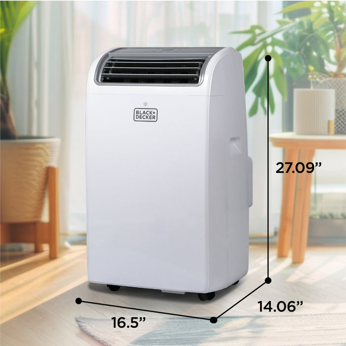Climatiseur portatif intelligent Black+Decker de 14 000 BTU avec chauffage - BPACT14HWT