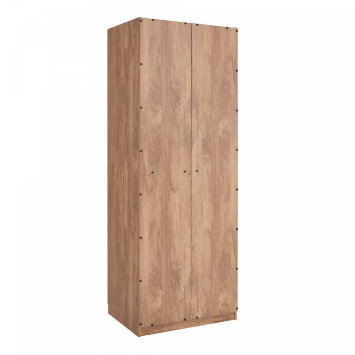 Armoire moderne Lee 32\" en brun dore