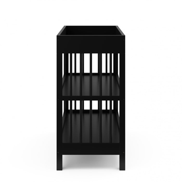 Graco Teddi Table a langer avec matelas a langer resistant a l’eau - Noir