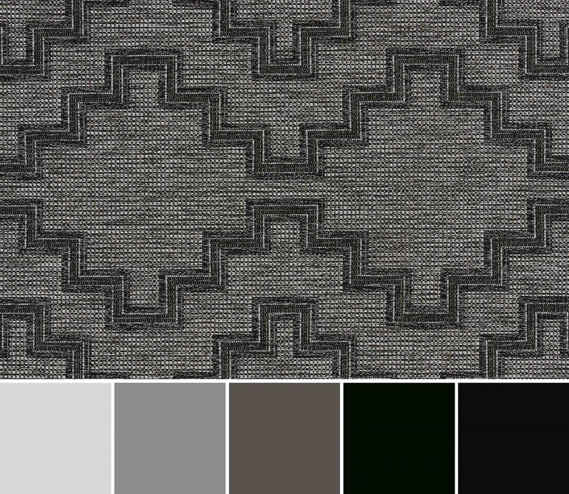 Tapis Transitionnel Esina 8'0\" x 10'0\" en Gris