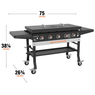 Plancha Omnivore 44\" a 5 bruleurs Blackstone - 1568NA