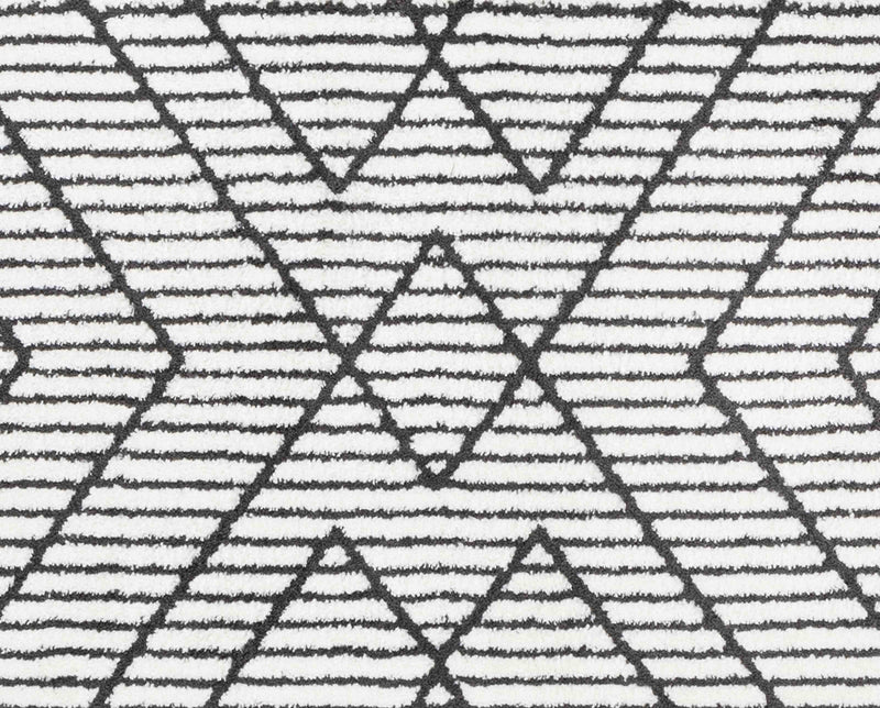 Tapis Contemporain Sloane 2'3\" x 7'6\" en Ivoire