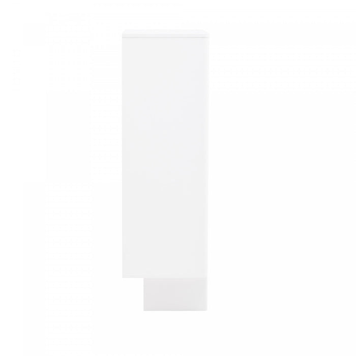 Armoire d’appoint moderne Ella 32\" en blanc