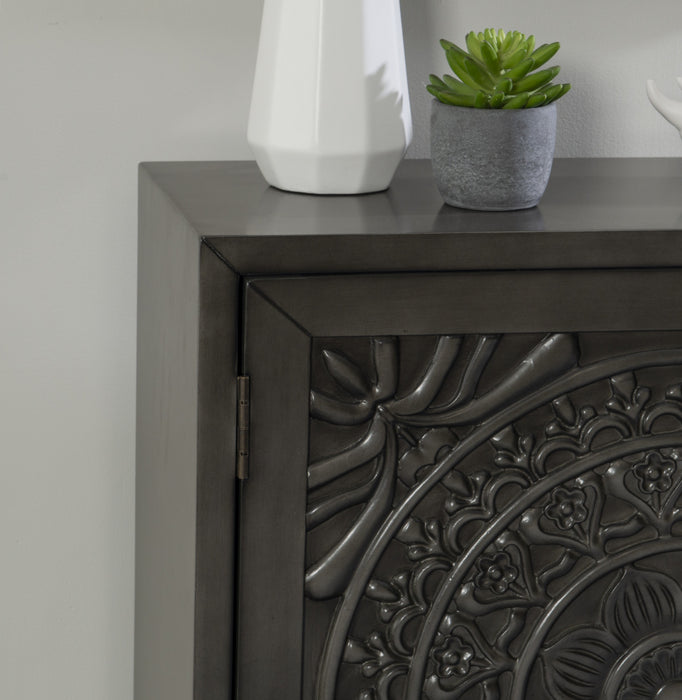 Armoire décorative Grace - grise