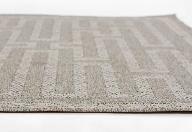 Tapis Transitionnel Maze 8'0\" x 10'0\" en Gris