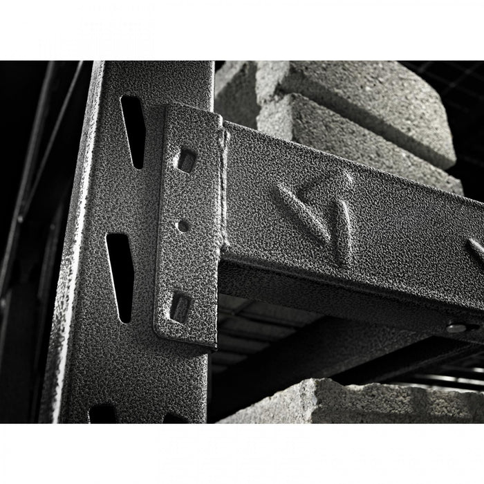 Tablette de 77 po en grillage de Gladiator - granite martelé