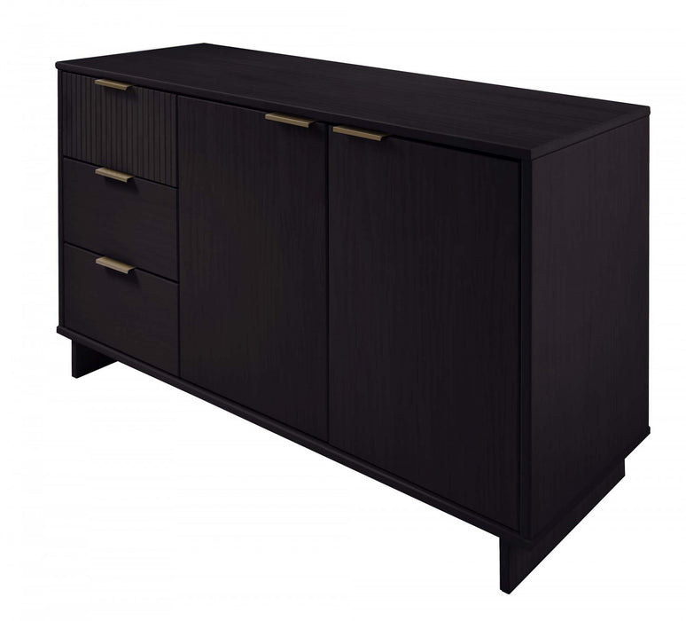 Buffet moderne Granville 55\" en noir
