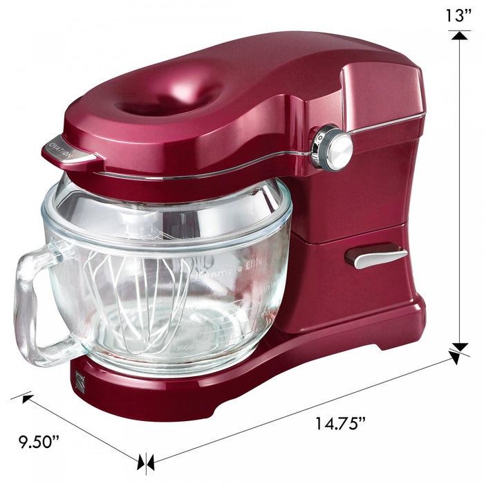 Batteur sur socle Ovation Kenmore Elite, rouge - KKEOVSMR