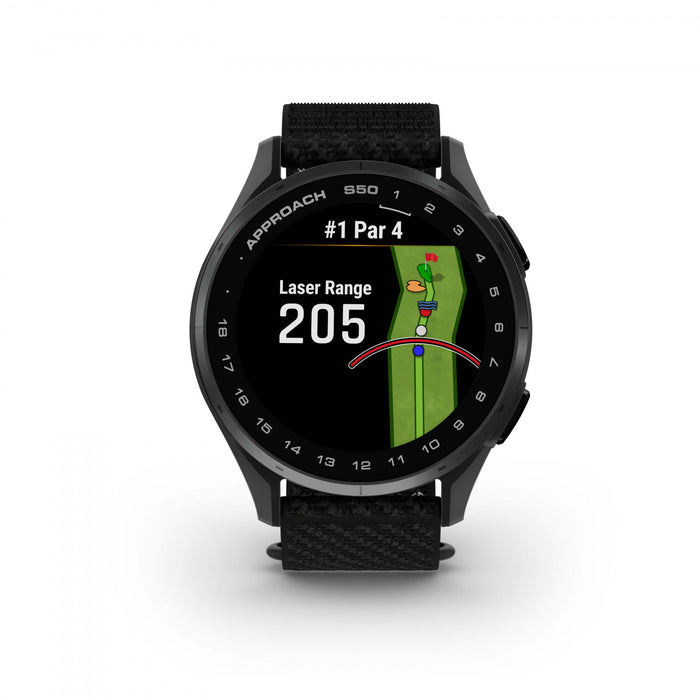  Slate Aluminum Bezel With Black Comfortfit Nylon Band