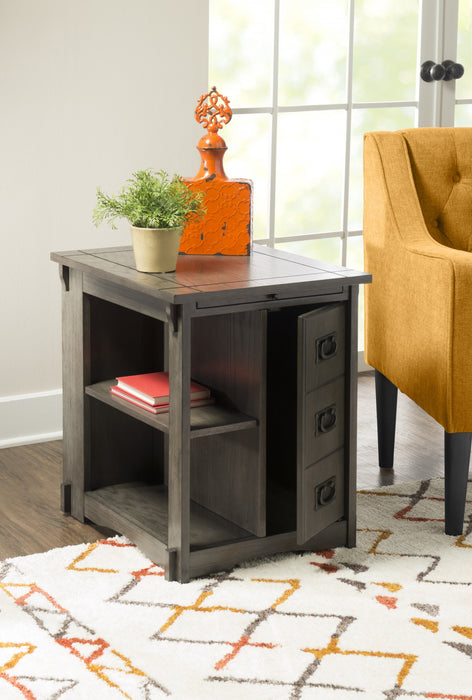 Table de fauteuil Parnell - grise