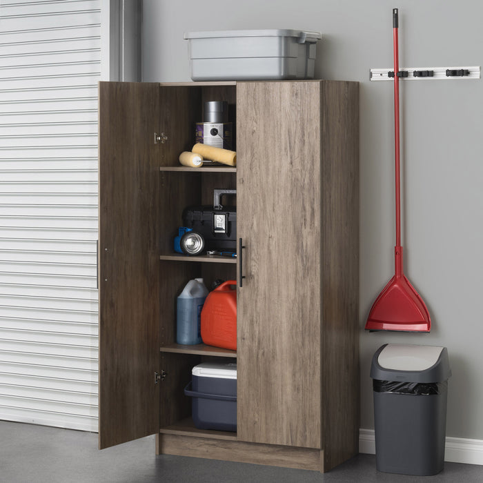 Armoire de rangement Elite de 32 po - gris délavé