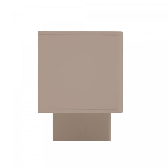 Meuble TV Ella Modern 59\" en couleur moka