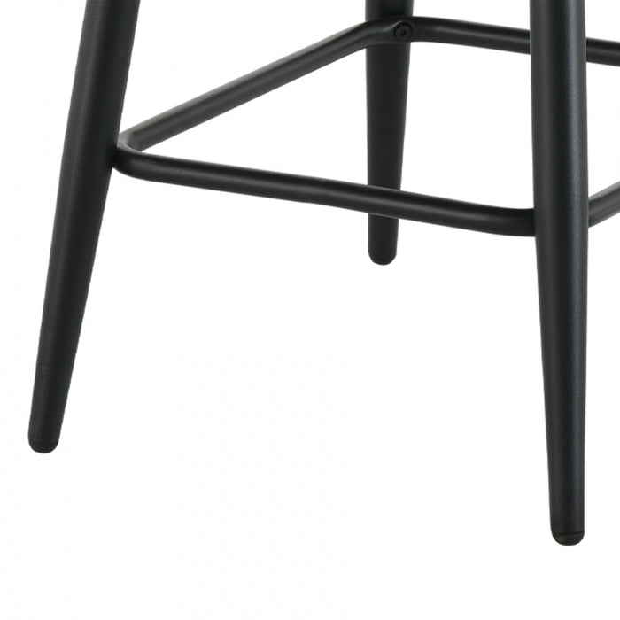 Tabouret de bar Marielle rembourre taupe (ens. de 2)