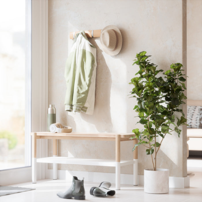 5 crochets muraux Flip de Umbra - naturels