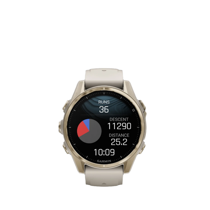  Soft Gold With Fog Gray/dark Sandstone Silicone Band