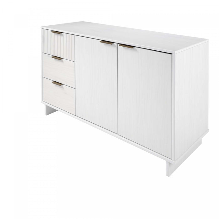 Buffet moderne Granville 55\" en blanc