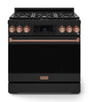 Cuisinière à gaz amovible de style professionnel collection Gordon Ramsay de Thor Kitchen de 36 po avec panneau de commande tactile inclinable - RSG36B-RSG