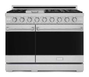 Cuisinière à gaz amovible de style professionnel collection Gordon Ramsay de Thor Kitchen de 48 po - RSG48E