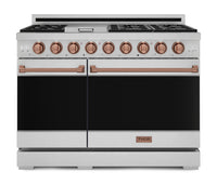 Cuisinière à gaz amovible de style professionnel collection Gordon Ramsay de Thor Kitchen de 48 po - RSG48E-RSG