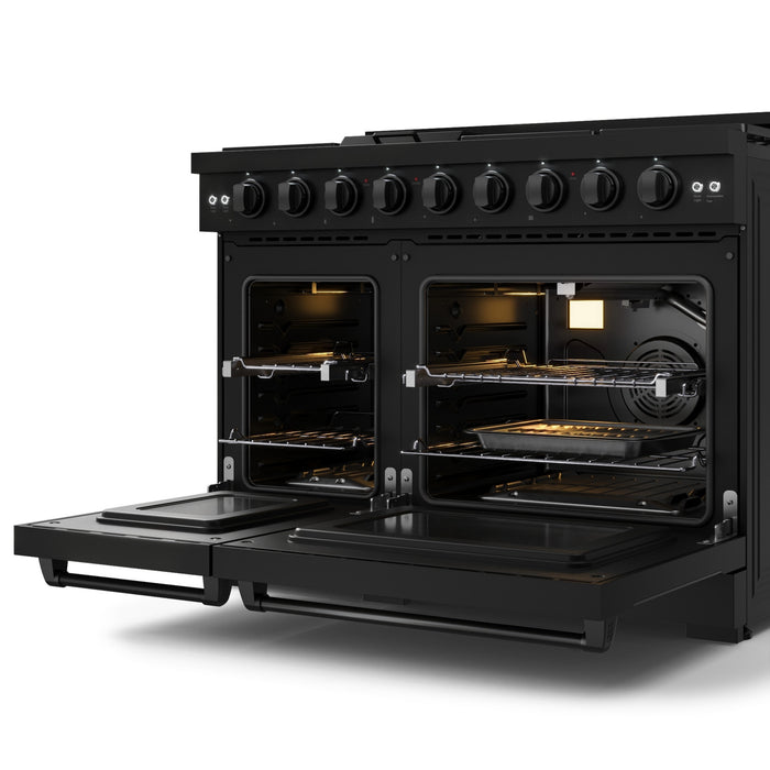 Cuisinière à gaz amovible de style professionnel collection Gordon Ramsay de Thor Kitchen de 48 po - RSG48EB