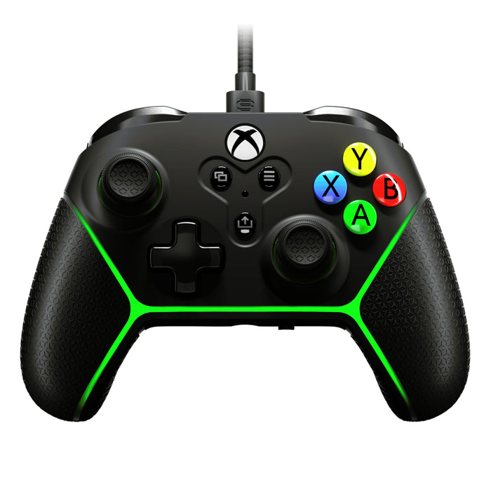 Manette Microwatt Junior Livewire de Surge noire pour consoles Xbox de séries X et S