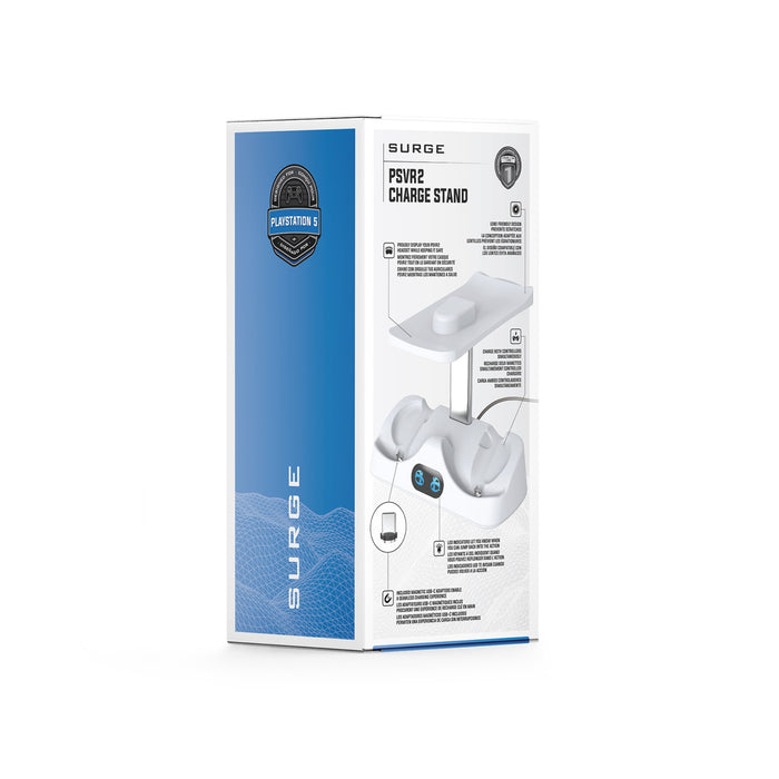 Station de recharge Surge blanche pour PS5 VR2