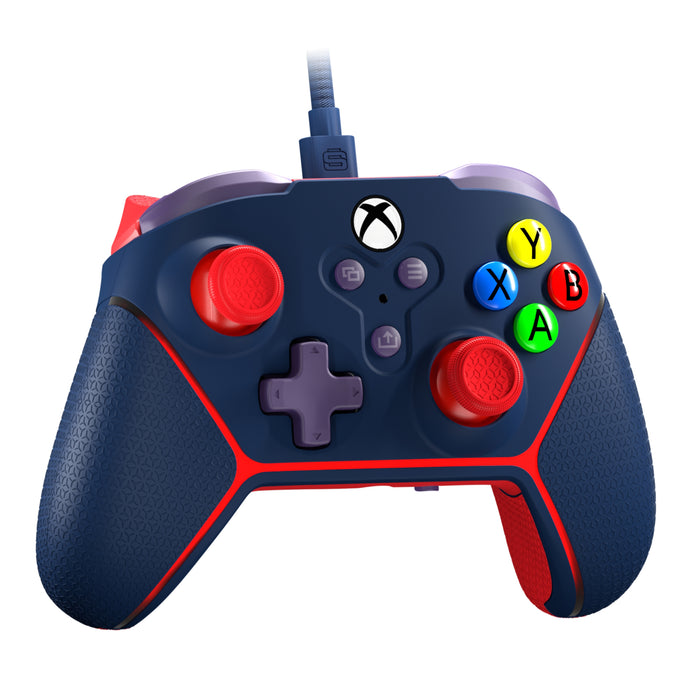Manette Microwatt Junior Livewire de Surge bleue pour consoles Xbox de séries X et S