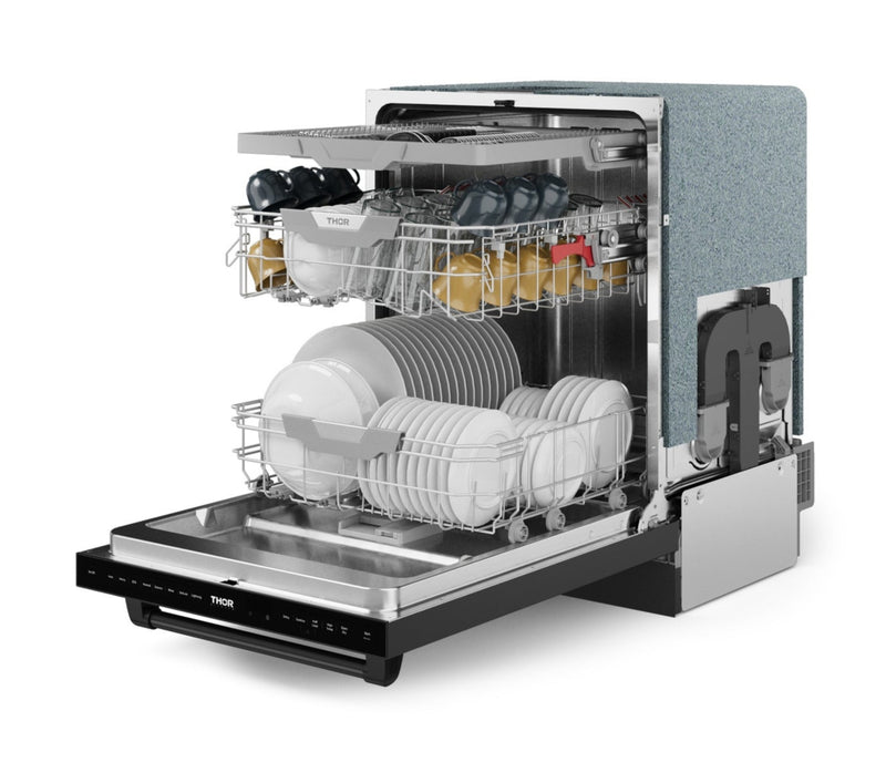 Lave-vaisselle collection Gordon Ramsay de Thor Kitchen de 24 po avec commandes sur le dessus - DW24X8BA00