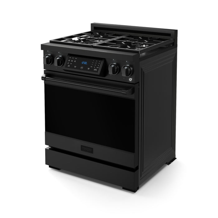 Cuisinière à gaz amovible de style professionnel collection Gordon Ramsay de Thor Kitchen de 30 po avec panneau de commande tactile inclinable - RSG30B