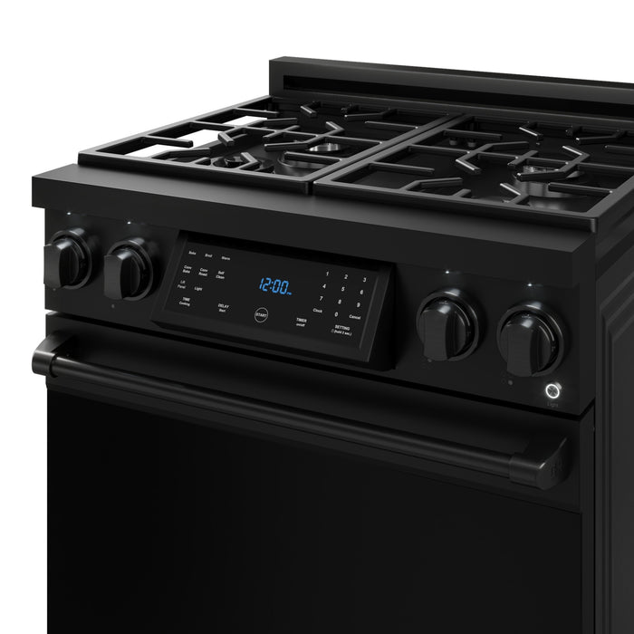 Cuisinière à gaz amovible de style professionnel collection Gordon Ramsay de Thor Kitchen de 30 po avec panneau de commande tactile inclinable - RSG30B