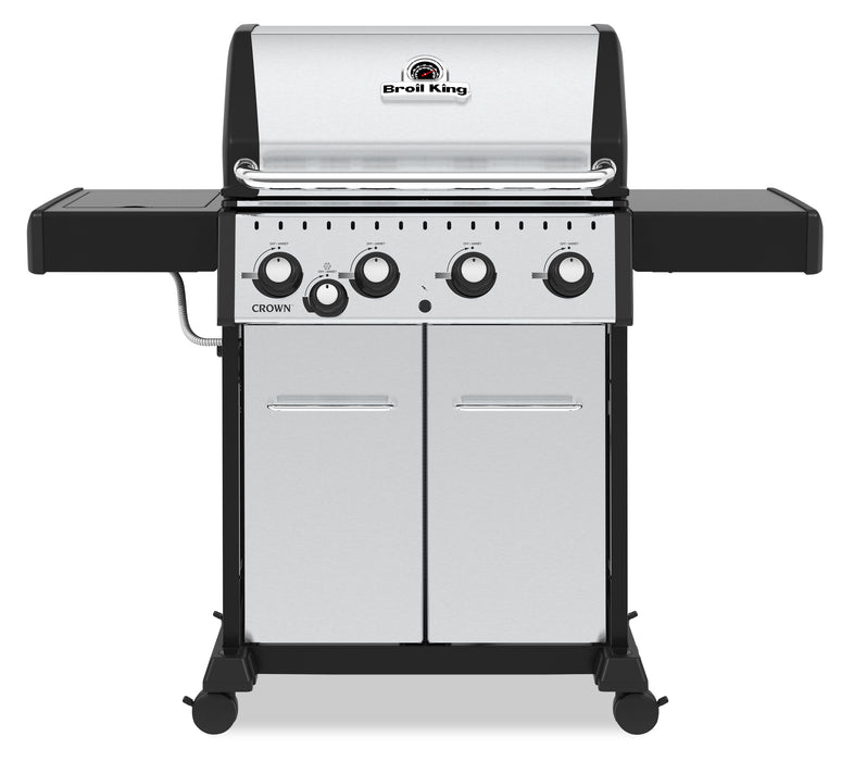 Barbecue à gaz propane CrownMC S 440 de Broil King de 40 000 BTU et housse de barbecue Dyna-Glo de qualité supérieure
