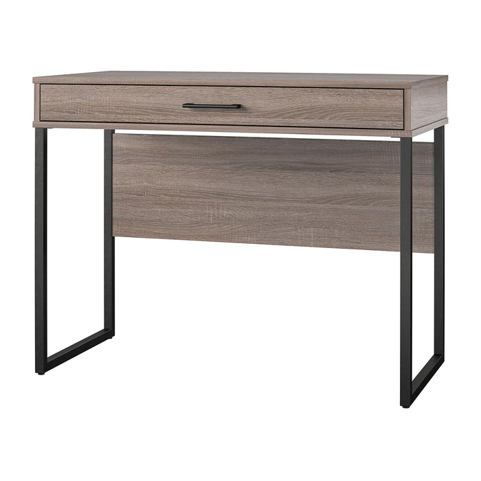 Bureau de travail Dorel Home en matériaux mixtes - chêne gris vieilli