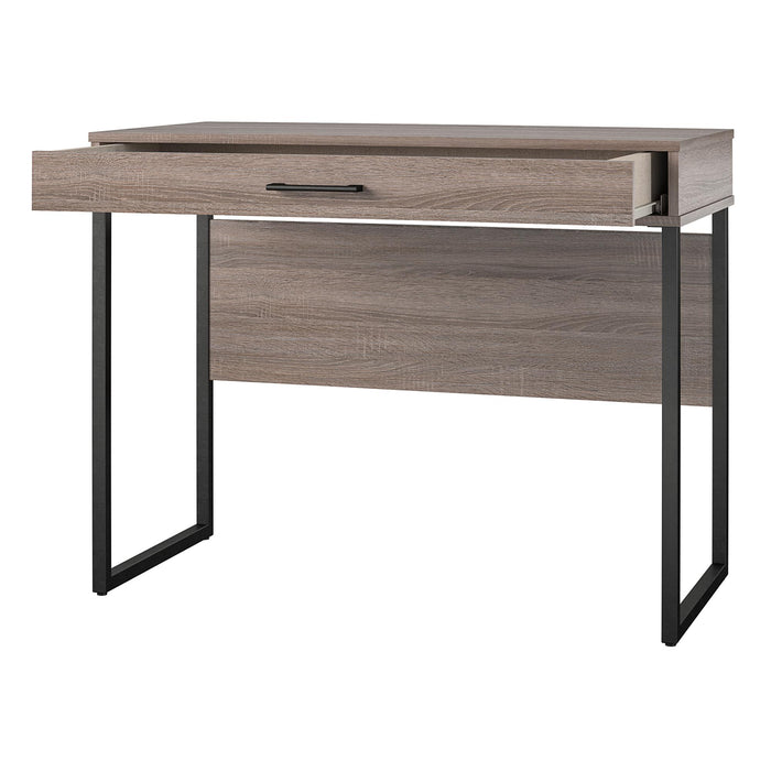 Bureau de travail Dorel Home en matériaux mixtes - chêne gris vieilli