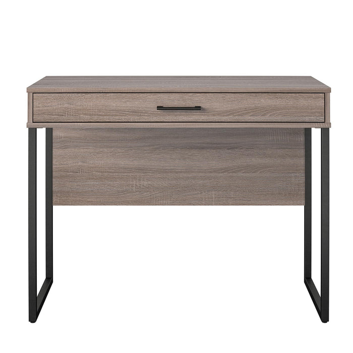Bureau de travail Dorel Home en matériaux mixtes - chêne gris vieilli