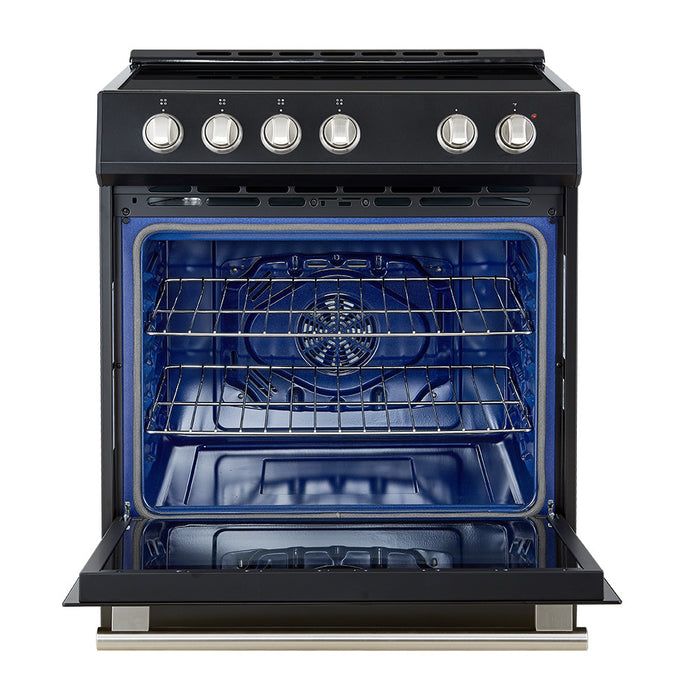 Cuisiniere a induction encastrable Leonardo Espresso de 30 po, noire – FFSIN0982-30BLK