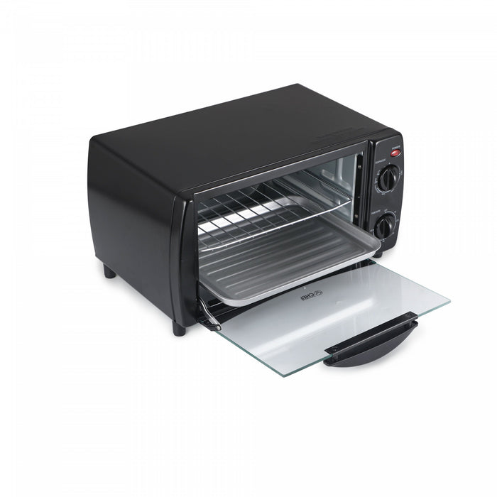 Four grille-pain 4 tranches 10 L CHTO40B, noir, 1 000 W, CHTO40B, noir, CHTO40B, serie CHB Commercial Chef